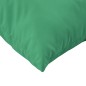 Almofadas decorativas 4 pcs 60x60 cm tecido verde