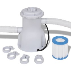 Bomba com filtro para piscina 1135 L / h