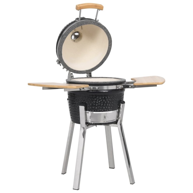 Kamado churraqueira fumadora de cerâmica 81 cm-Churrasqueiras de exterior-Home Retail