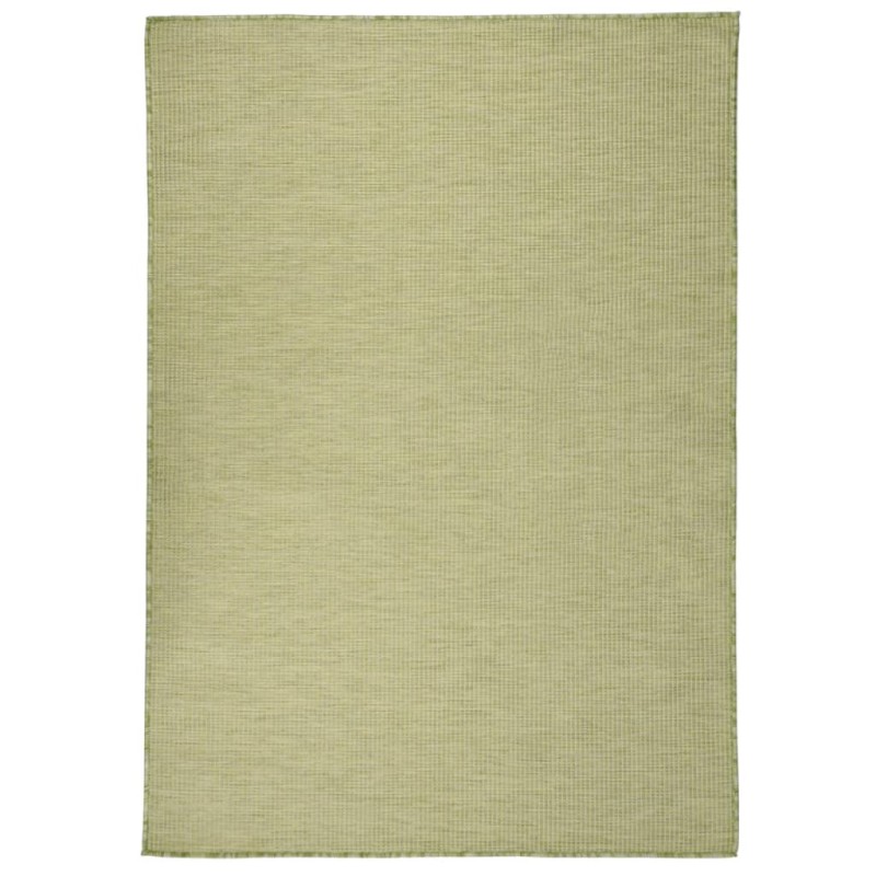 Tapete de tecido plano para exterior 140x200 cm verde-Tapetes-Home Retail