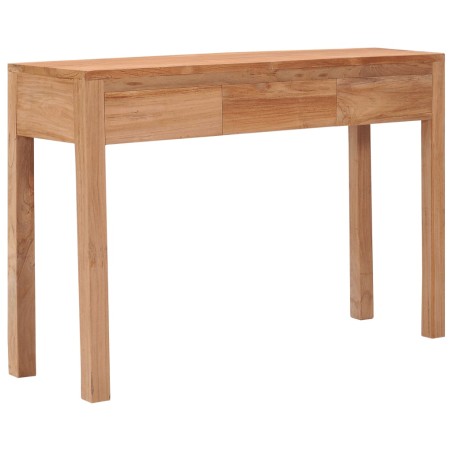 Mesa consola 110x35x75 cm madeira de teca maciça