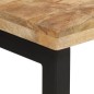 Mesa consola 110x35x76 cm madeira de mangueira áspera maciça