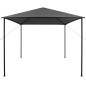 Gazebo 3x3 m 180 g/m² tecido e aço antracite