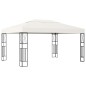 Gazebo 3x4 m tecido creme