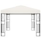 Gazebo 3x3 m tecido creme