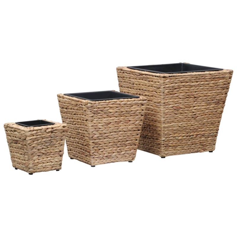 Vasos/floreiras 3 pcs jacinto de água-Vasos e floreiras-Home Retail