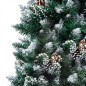 Árvore Natal artificial pré-iluminada c/ bolas e pinhas 150 cm