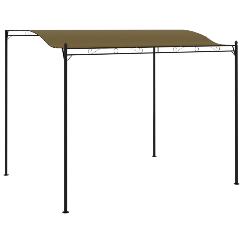 Toldo 3x2,4 m 180 g/m² cinzento-acastanhado-Toldos e gazebos-Home Retail