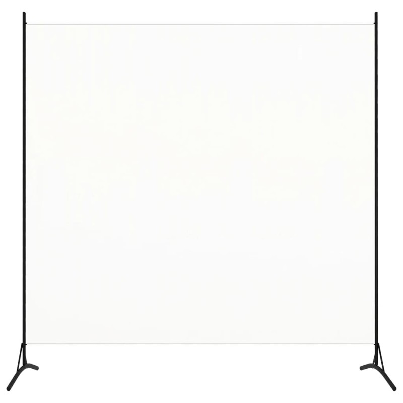 Divisória com 1 painel 175x180 cm tecido branco-Biombos-Home Retail