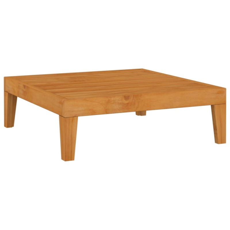 Mesa de jardim 68,5x68,5x24 cm madeira de acácia maciça-Unidades de sofá com módulos externos-Home Retail