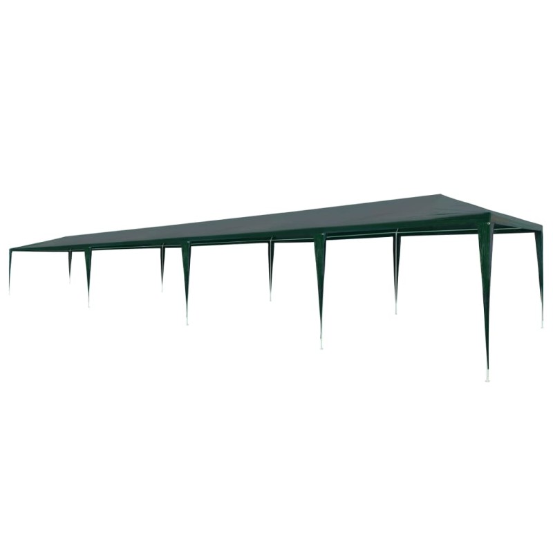 Tenda para festas 3x12 m PE verde-Toldos e gazebos-Home Retail