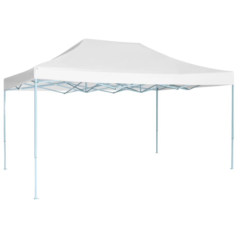 Tenda dobrável profissional para festas 3x4 m aço branco-Toldos e gazebos-Home Retail