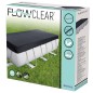 Bestway Cobertura de piscina Flowclear 404x201 cm