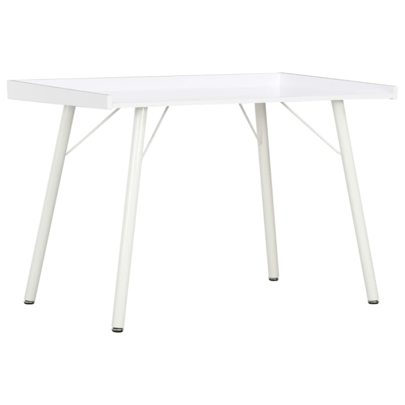 Secretária 90x50x79 cm branco-Escrivaninhas-Home Retail