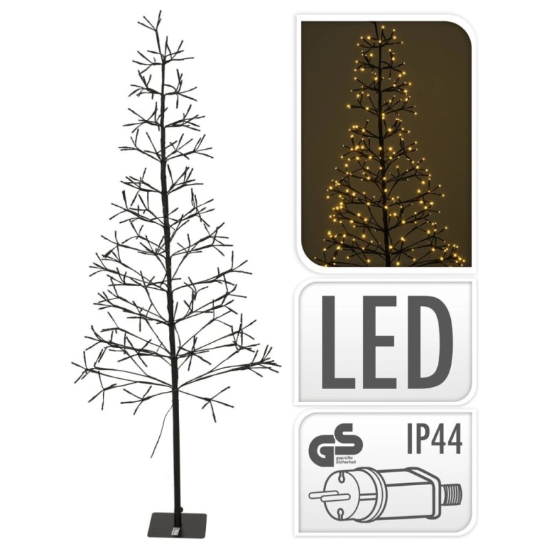 Ambiance Árvore de Natal com 280 luzes LED 150 cm-Árvores de Natal-Home Retail