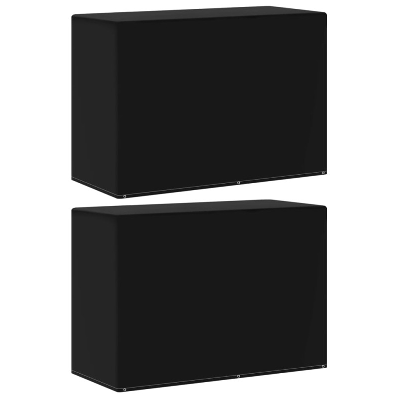 Capas de jardim para barbecue a gás 2 pcs 6 ilhós 180x80x125 cm-Capas para móveis de jardim-Home Retail