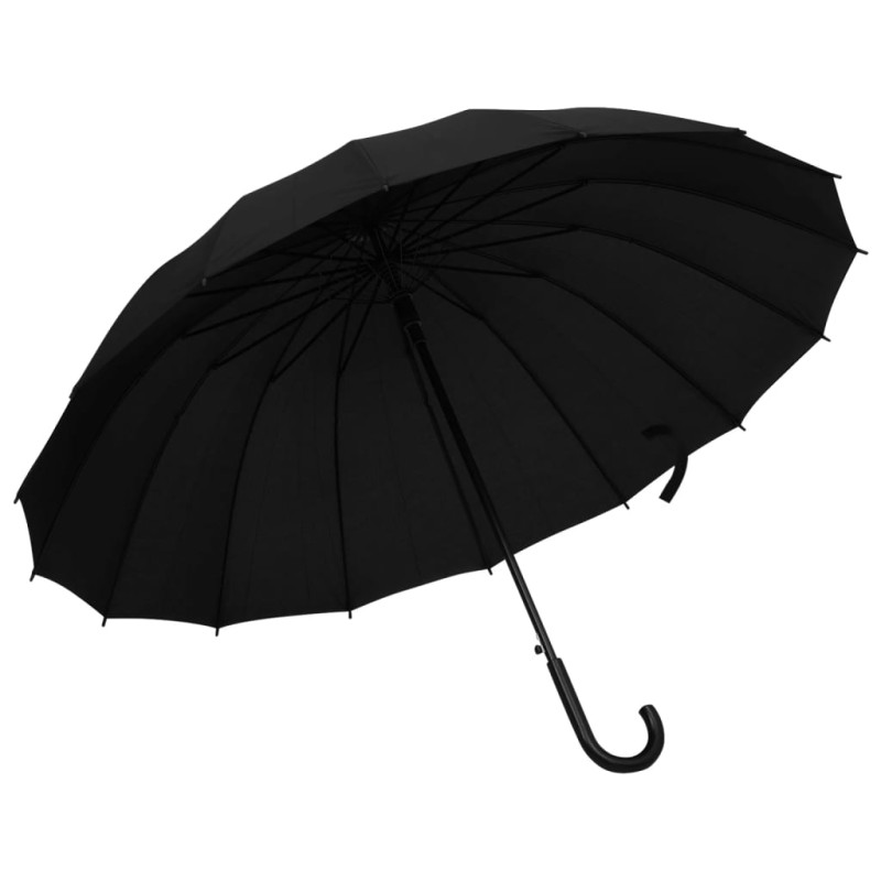 Guarda-chuva automático 120 cm preto-Guarda-sóis e guarda-chuvas-Home Retail