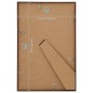 Molduras para parede ou mesa 5 pcs 59,4x84 cm MDF cor bronze