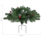 Árvore de Natal artificial de exterior 40 cm PVC verde