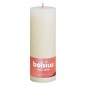 Bolsius Velas rústicas cilíndricas Shine 4 pcs 190x68 mm pérola suave