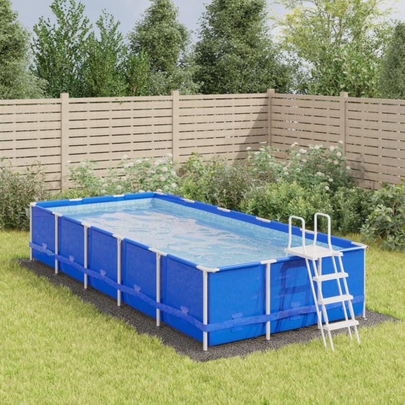 Pano para chão de piscinas 640x321 cm poliéster geotêxtil cinza-Capas para piscinas e plástico para forrar pisos-Home Retail