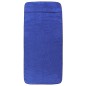 Toalhas de praia 2 pcs 60x135 cm tecido 400 GSM azul real