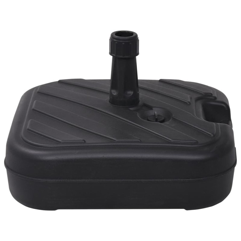 Base para guarda-sol com areia/água 24 L preto-Suportes para guarda-sóis-Home Retail