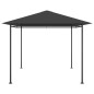 Gazebo 384x281x270 cm 180 g/m² antracite