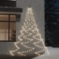 Árvore de Natal parede 260 luzes LED 3 m int/ext branco quente