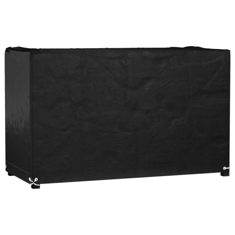 Capa p/ mobiliário de jardim 8 ilhós 125x55x75 cm retangular-Capas para móveis de jardim-Home Retail