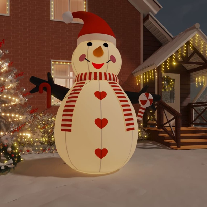 Boneco de neve insuflável com luzes LED 460 cm-Luzes de Natal-Home Retail