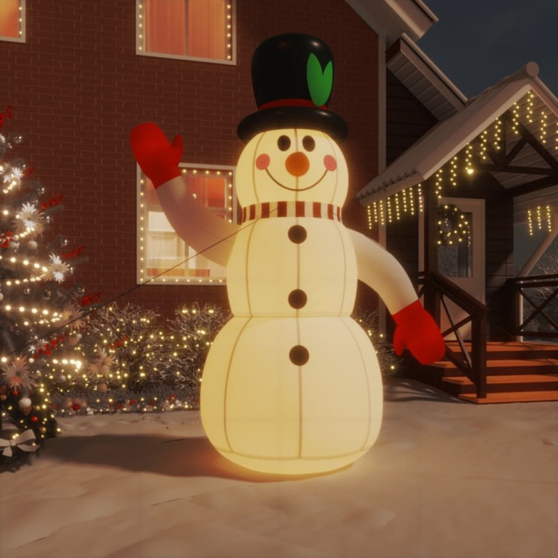 Boneco de neve insuflável com luzes LED 300 cm-Luzes de Natal-Home Retail