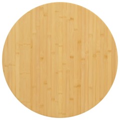 Tampo de mesa Ø70x4 cm bambu