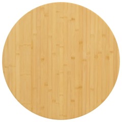 Tampo de mesa Ø70x2,5 cm bambu