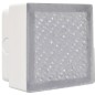 Luzes LED de encastrar no chão 6 pcs 100x100x68 mm