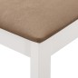 5 pcs conjunto de jantar MDF branco