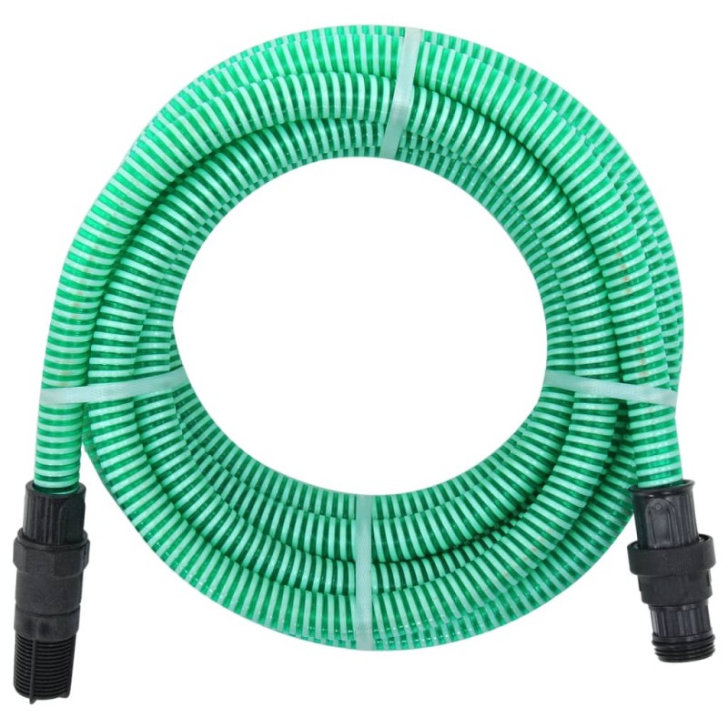 Mangueira de sucção com conectores de PVC 1" 4 m PVC verde-Mangueiras de jardim-Home Retail