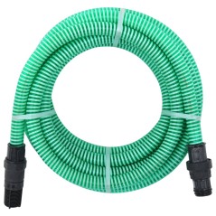 Mangueira de sucção com conectores de PVC 1" 10 m PVC verde