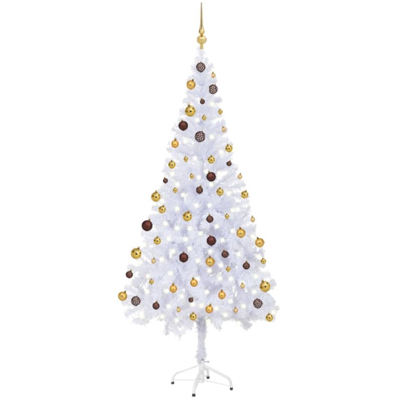 Árvore de Natal artificial pré-iluminada + bolas 620 ramos-Árvores de Natal-Home Retail