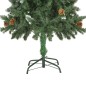 Árvore de Natal artificial pré-iluminada c/ bolas 150 cm