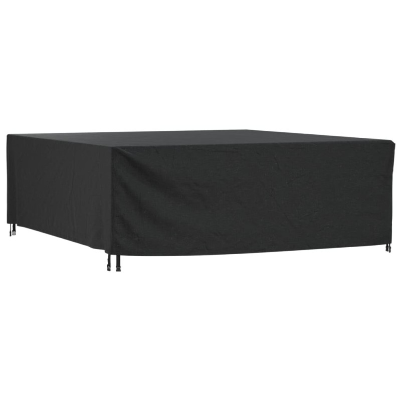 Capa p/ mobiliário jardim 260x260x90 cm impermeável 420D preto-Capas para móveis de jardim-Home Retail