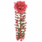 Grinaldas de flores artificiais 3 pcs 85 cm rosa