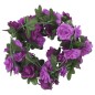 Grinaldas de flores artificiais 6 pcs 240 cm roxo claro