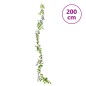 Grinaldas de flores artificiais 6 pcs 200 cm roxo