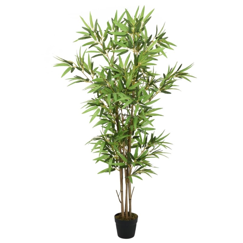 Árvore de bambu artificial 368 folhas 80 cm verde-Flores sintéticas-Home Retail