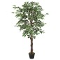 Figueira artificial 630 folhas 120 cm verde