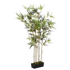 Árvore de bambu artificial 828 folhas 150 cm verde