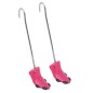 Alargador de botas c/ calçadeira EU 34-40 plástico rosa