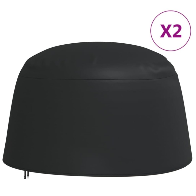 Capas para cadeira ovo suspensa 2 pcs Ø 190x115 cm oxford 420D-Capas para móveis de jardim-Home Retail