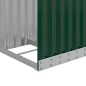 Suporte de lenha 40x45x170 cm aço galvanizado verde